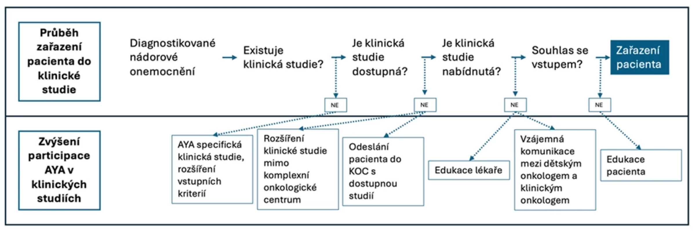 Strategický přístup ke zlepšení přežití a kvality života prostřednictvím klinických studií (44)