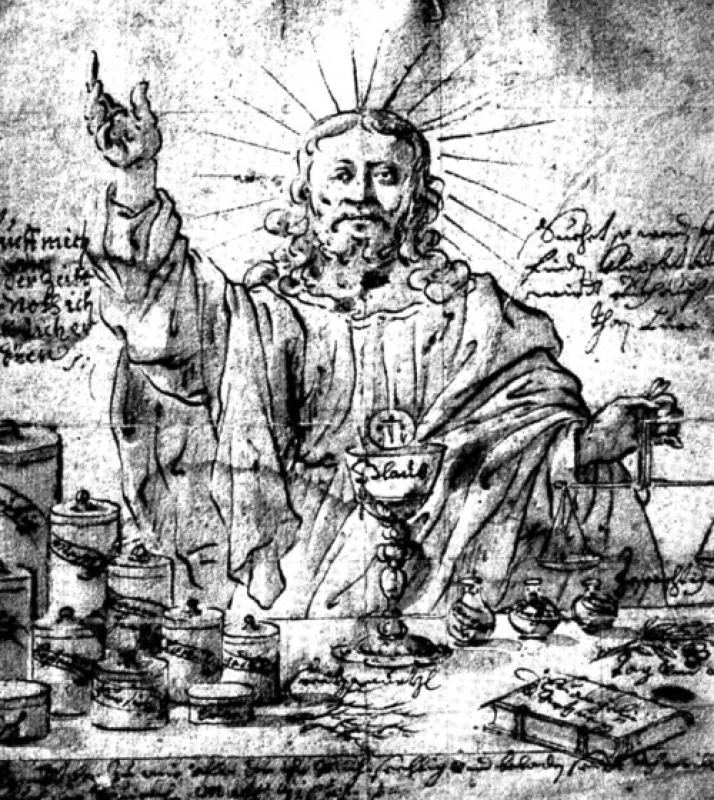 Kristus jako lékárník