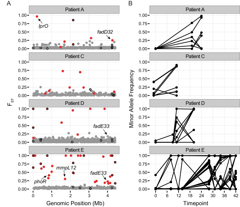Population differentiation between samples.
