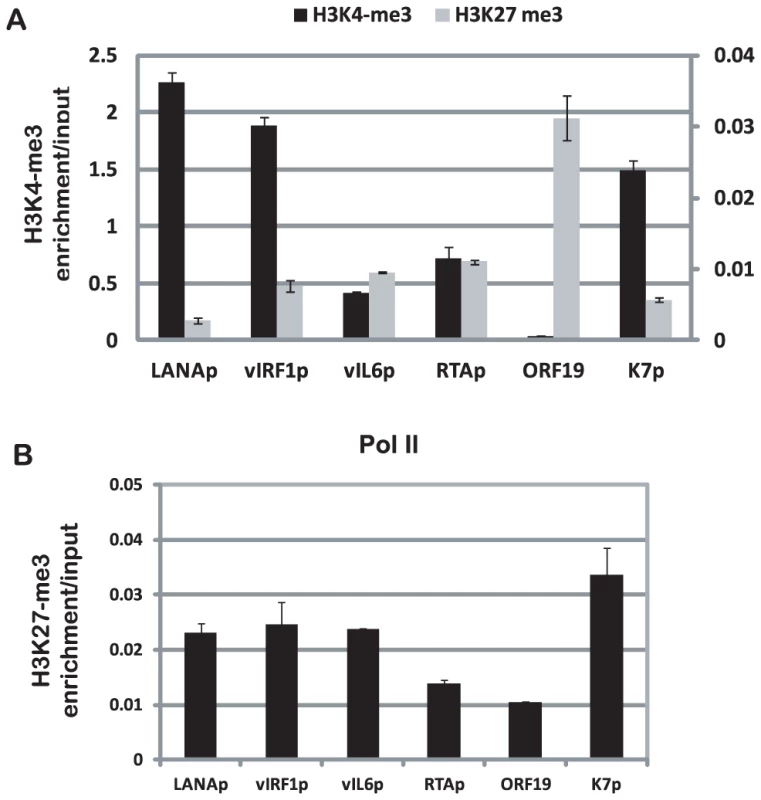 Validation of ChIP-seq data by quantitative PCR.