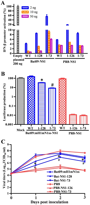 <i>In vitro</i> property of Bat-NS1 mutants.