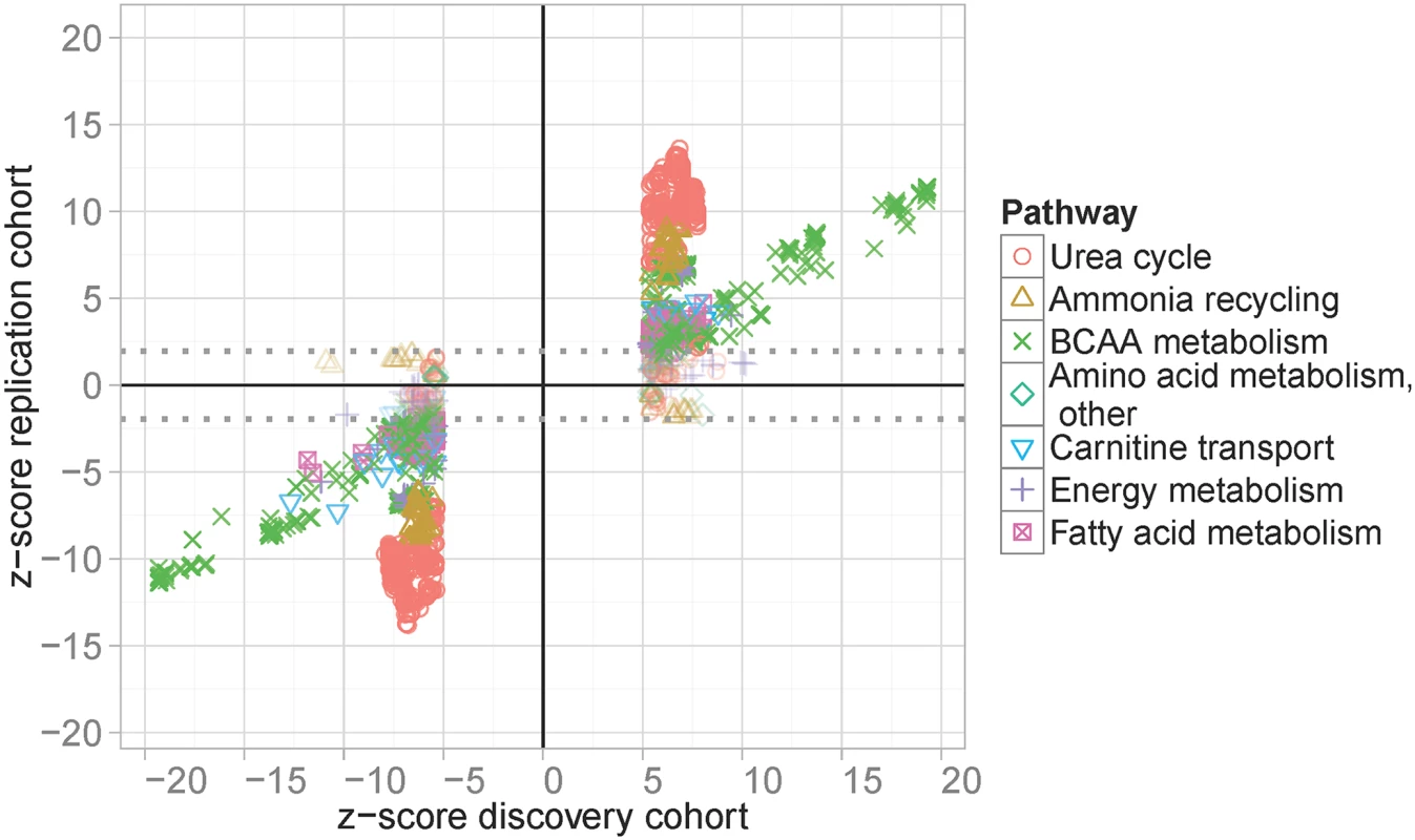 Results of replication analysis.