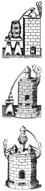 Destilační přístroje – pícky