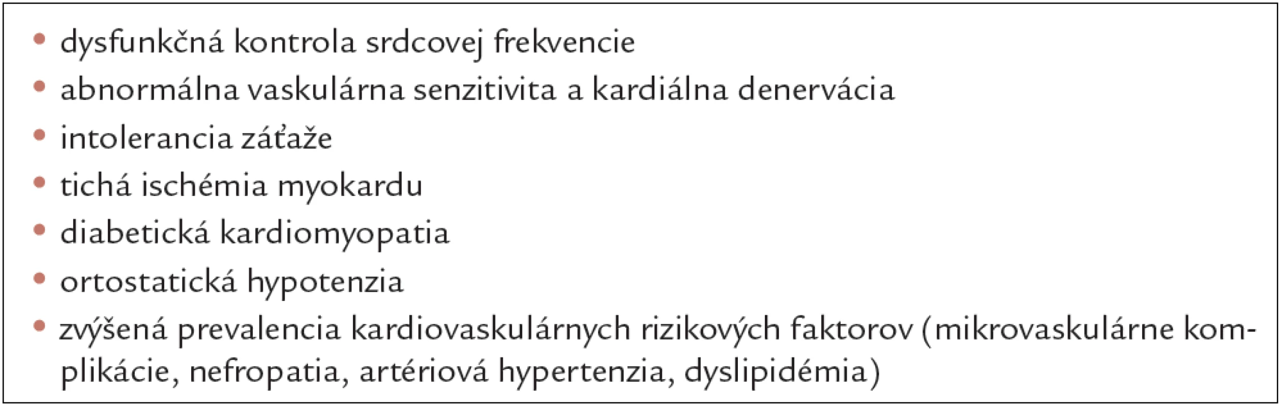 Faktory asociované so zvýšenou kardiovaskulárnou mortalitou u pacientov s KAN [5].