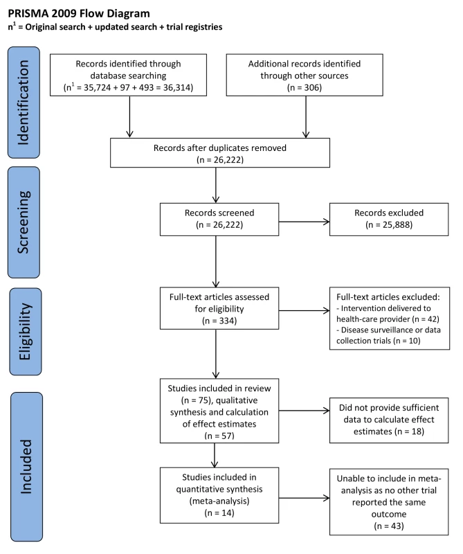 PRISMA 2009 flow diagram.