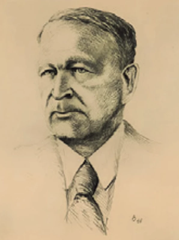 Prof. MUDr. Jiří Diviš ( 4. 5.1886 – 2. 7.1959 ). Zdroj obrázku: ČGS ČLS JEP. Fig. 1. Prof. MUDr. Jiří Diviš ( 4. 5.1886 – 2. 7.1959 ).
