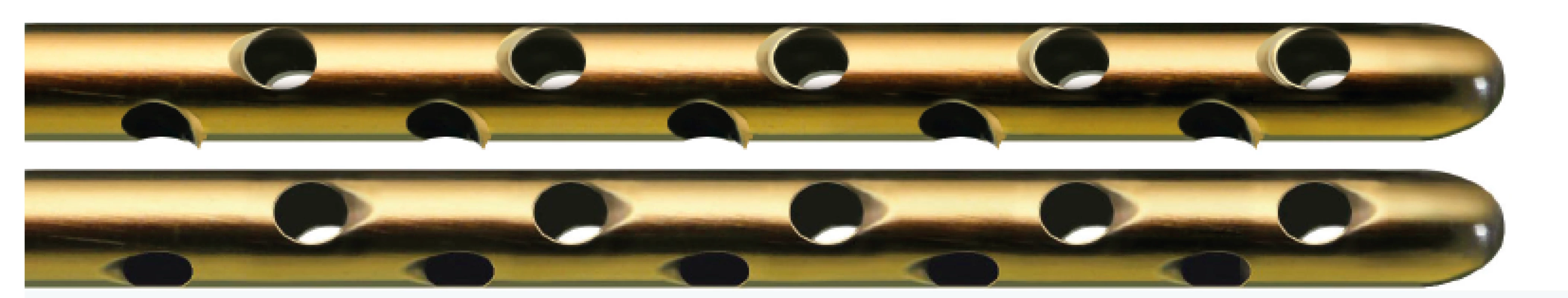 Examples of harvesters for facial fat grafting (Tonnard, Sorensen style)