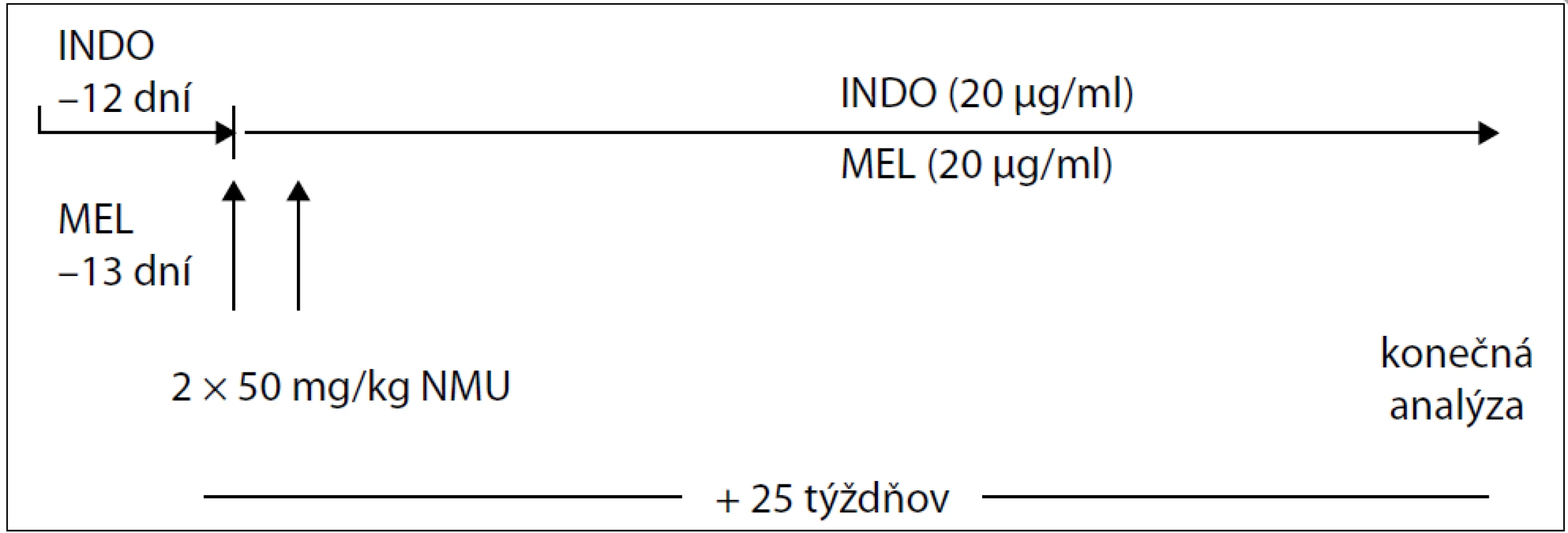 Usporiadanie experimentu.