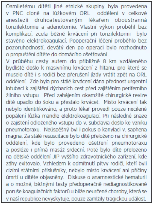 Kazuistika II.