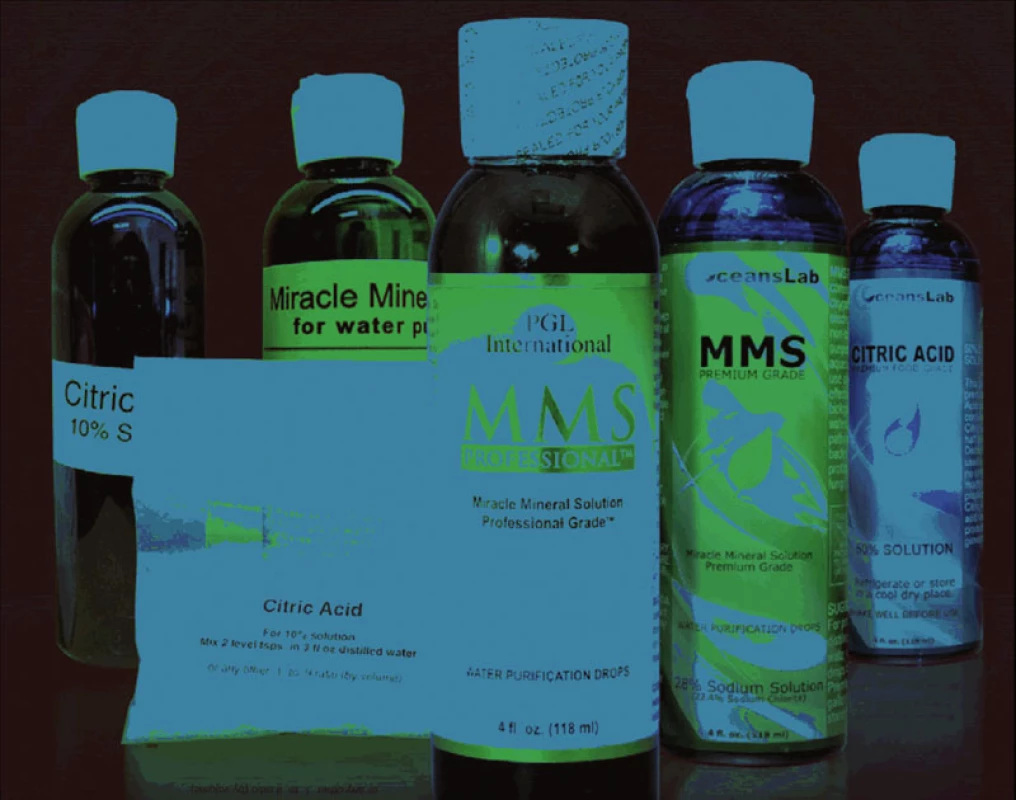 Potravinový doplněk Miracle Mineral Supplement můře způsobit vážné zdravotní obtíže.
Foto: Archiv