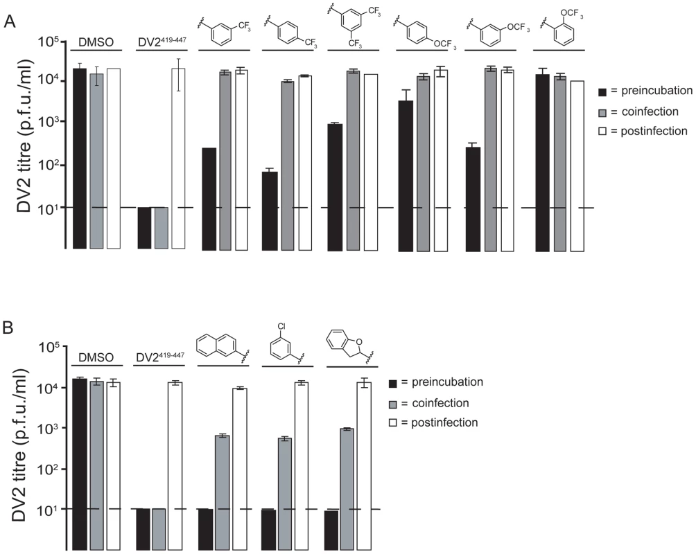 Effect of order-of-addition on small-molecule inhibition.
