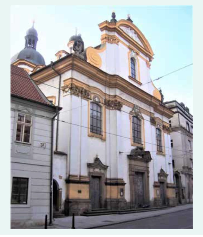 kostel Nejsvětější Trojice – místo Ottova
sňatku s Amélií Zdekauerovou (1876)