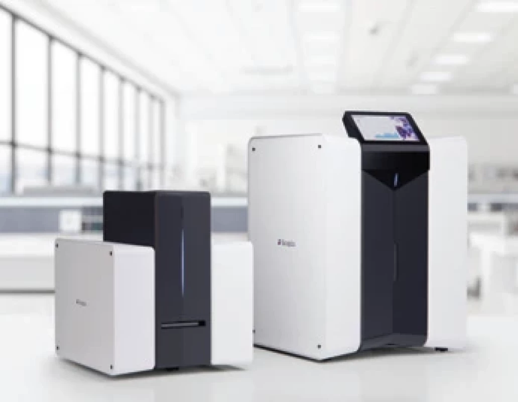 Dvě velikostní varianty zařízení Scopio. Snímek laskavostí fi rmy Beckman Coulter.
