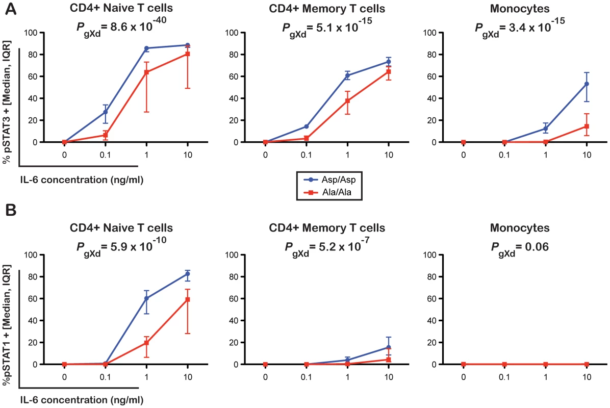 The 358Ala allele is associated with reduced IL-6 signaling potential.