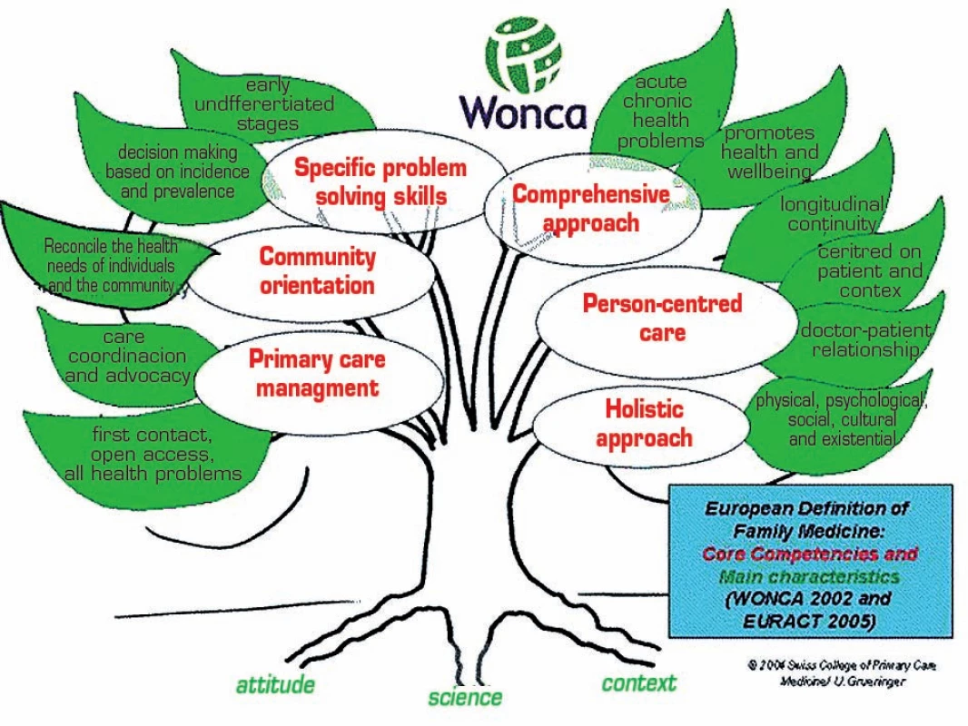 Definice oboru VPL dle Wonca Europe
