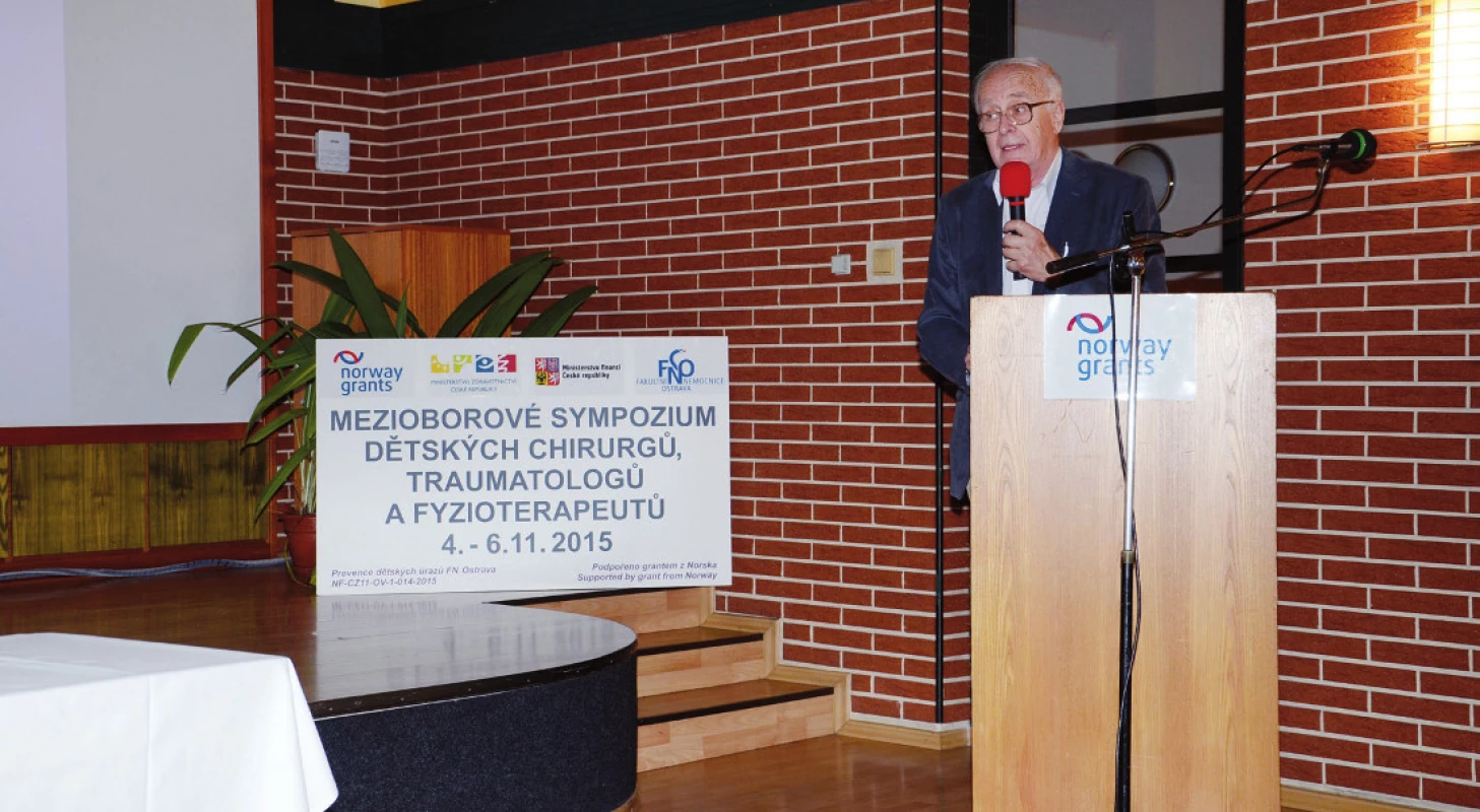 Prof. MUDr. Jiří Látal, DrSc., slavnostní ukončení sympozia, Foto: Jana Gójová