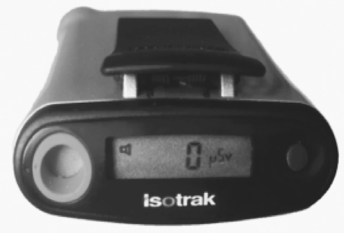 Elektronický dozimetr Isotrak