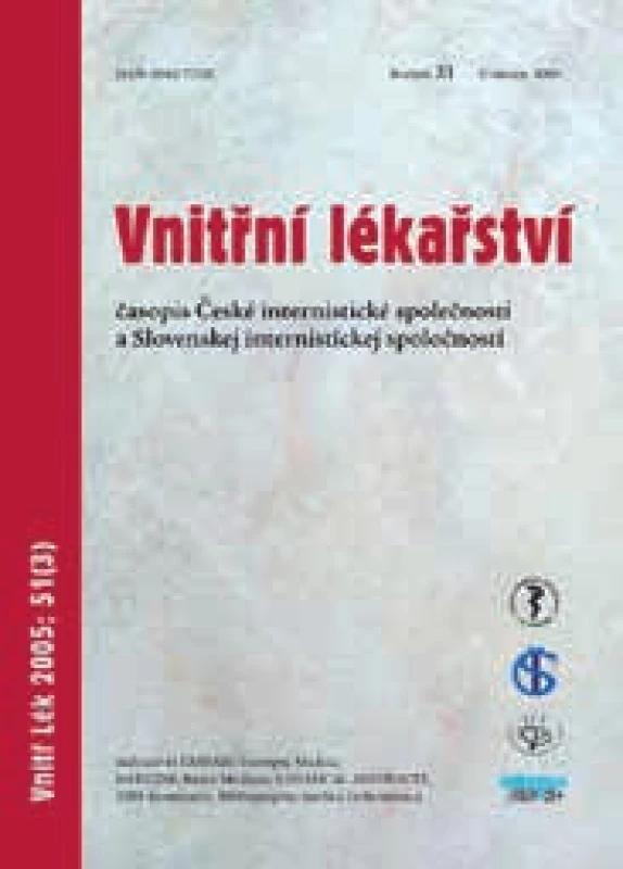 Vnitřní lékařství – od 51. ročníku (od roku 2005)
