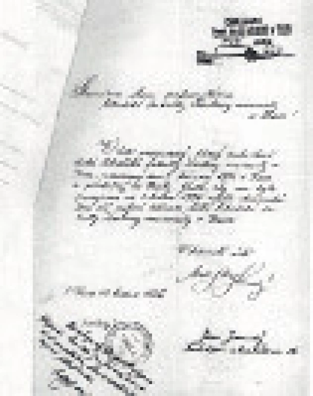 Žádost Jana Jesenského o místo demonstrátora z roku 1926.