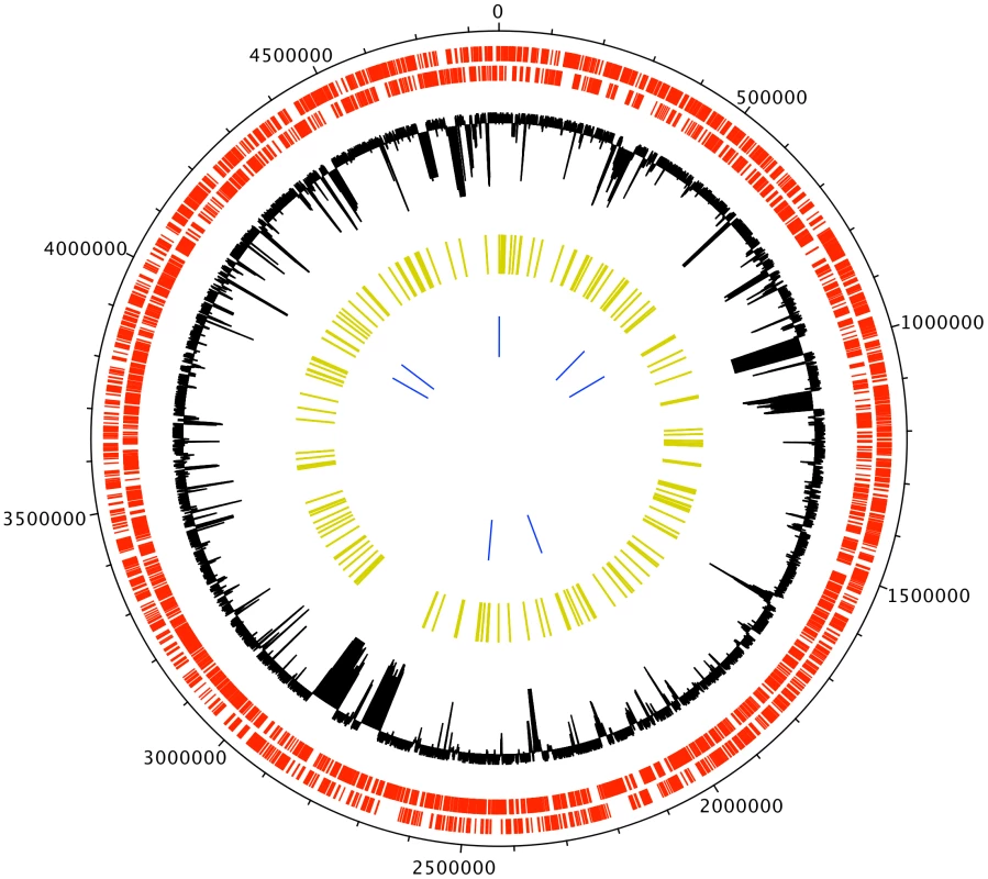 The circle represents the Typhimurium LT2 genome <em class="ref">[<b>17</b>]</em>.