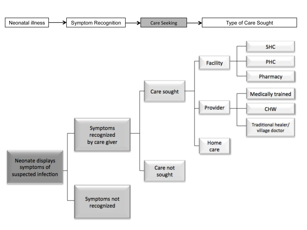 Defining care seeking conceptually.