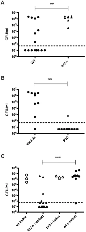 TLR2 stimulation limits pneumococcal transmission.