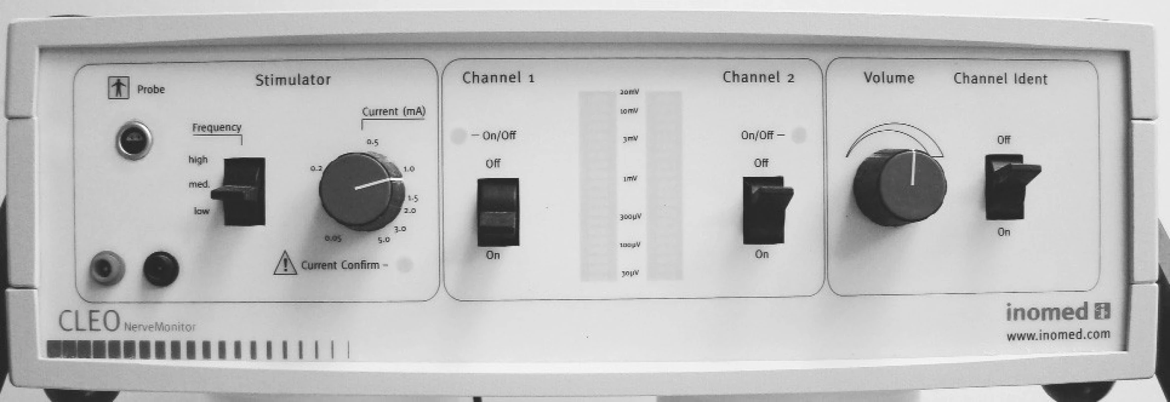  Neuromonitoring CLEO
Fig. 1. CLE neuromonitoring 
