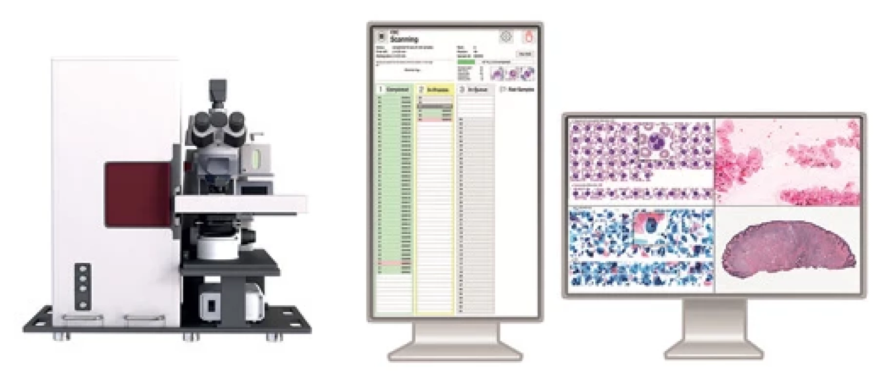 Zařízení Vision Ultimate, Cell Imaging Analyzer. Snímek laskavostí fi rmy West Medica.
