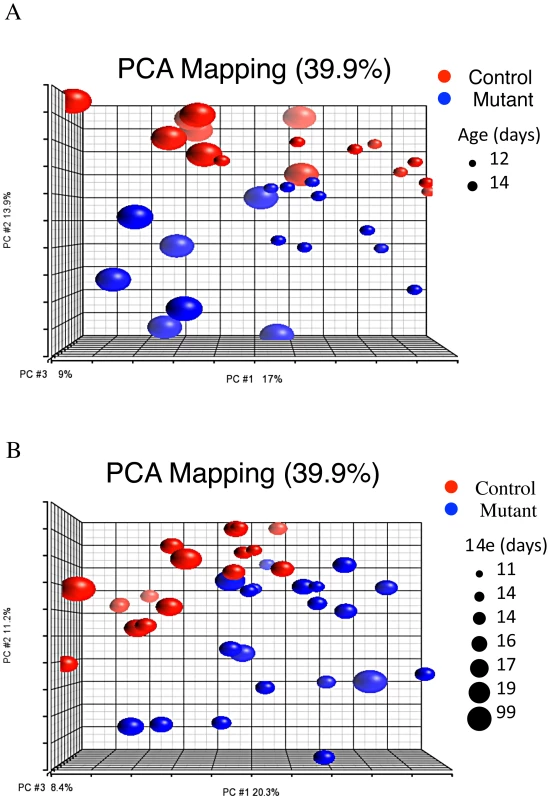 Meta-analysis of 1,114 gene expression arrays identifies gene clusters differentially expressed in <i>Pkd1</i> mutant kidneys.