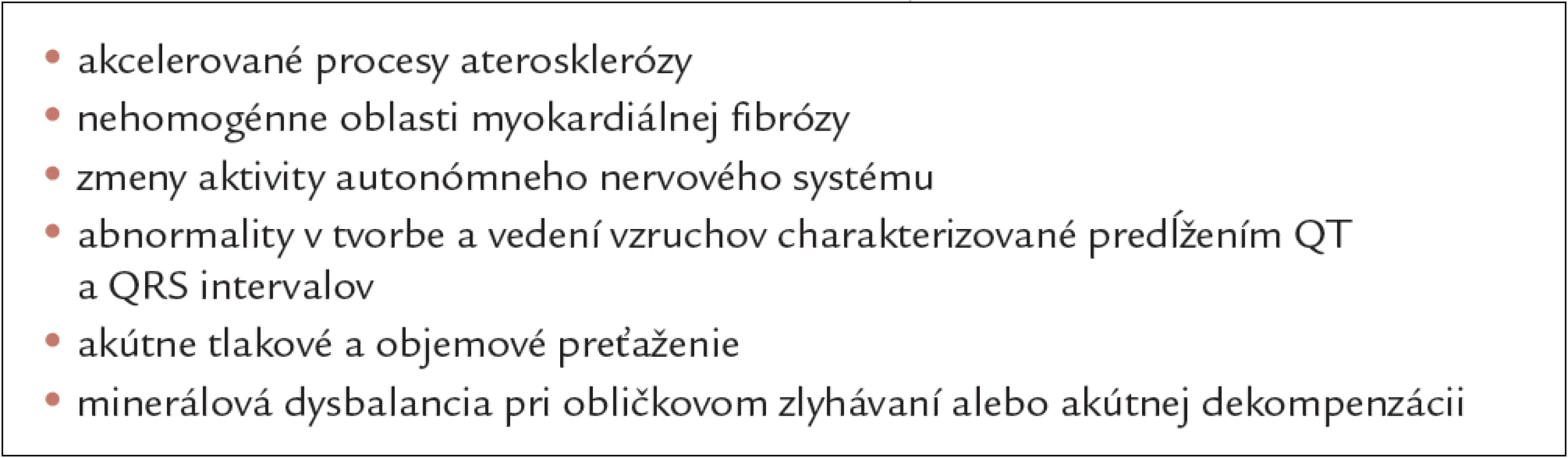 Patomorfologické predpoklady NKS u jedincov s diabetes mellitus [44].