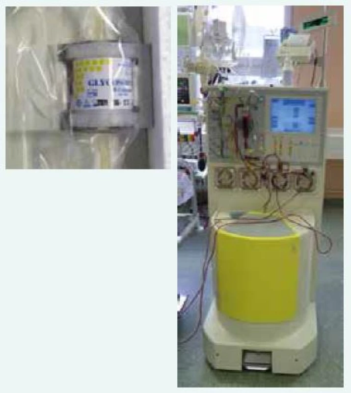 Imunoadsorpční kolona Glycosorb a přístroj COM.TEC<sup>®</sup>