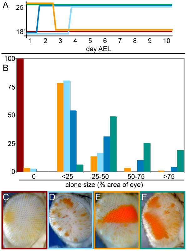 Transient <i>crol</i> expression establishes heritable de-repression.