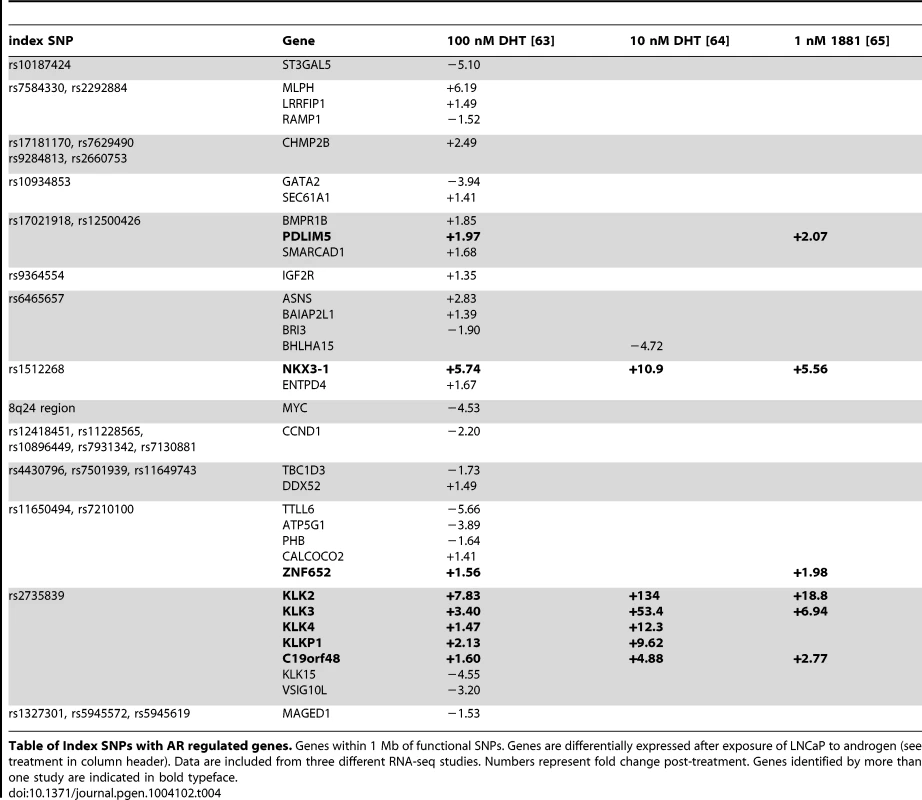 Androgen-regulated genes.