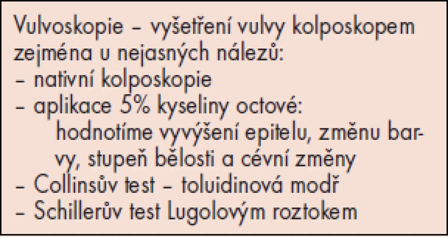 Vulvoskopie.