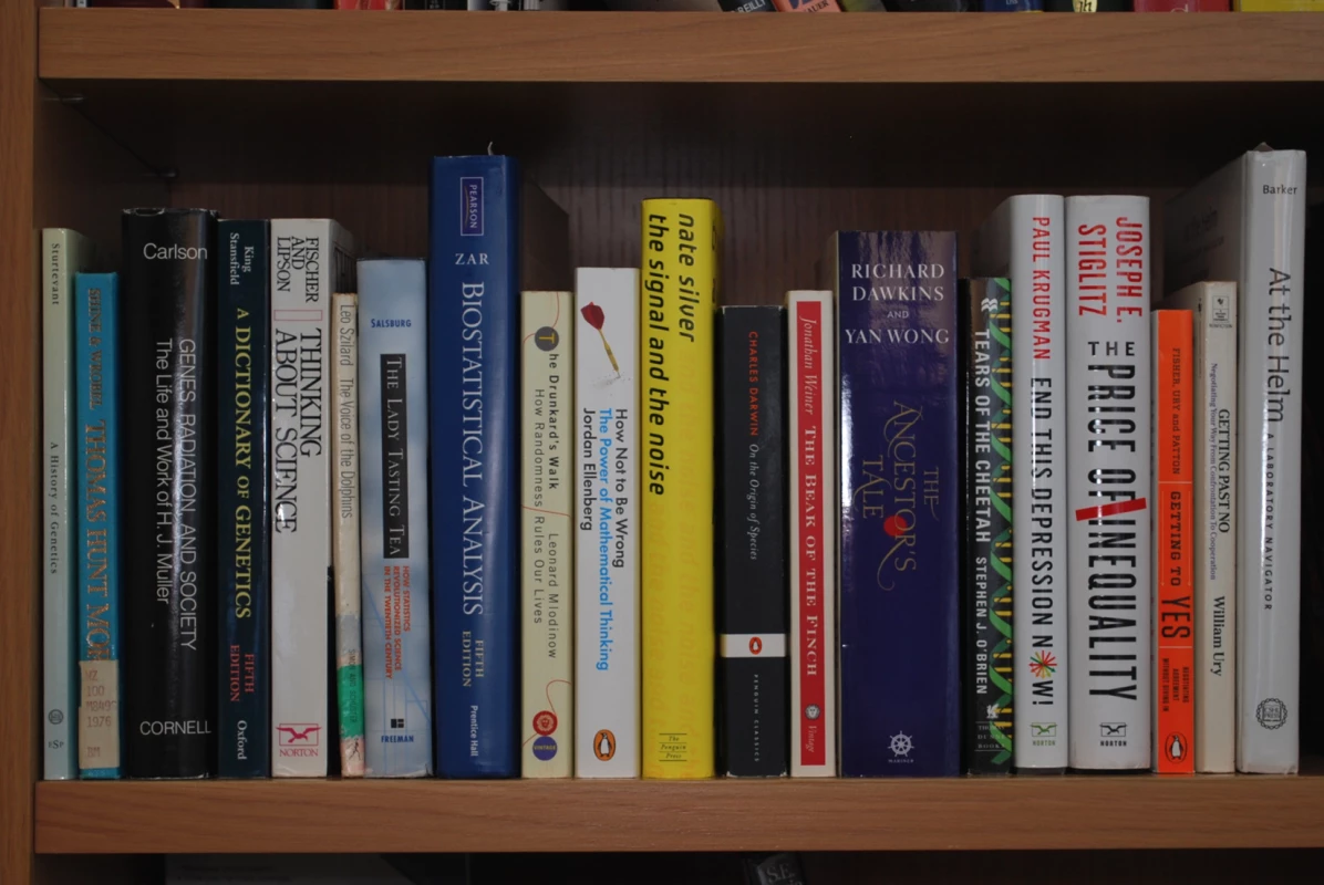 Some books the author has enjoyed.
