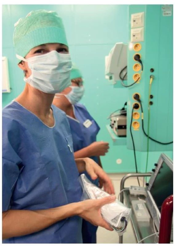 Peroperační využití neuromonitoringu.