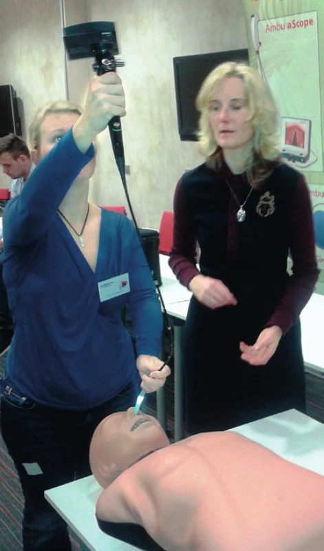 Fibroskopická intubace