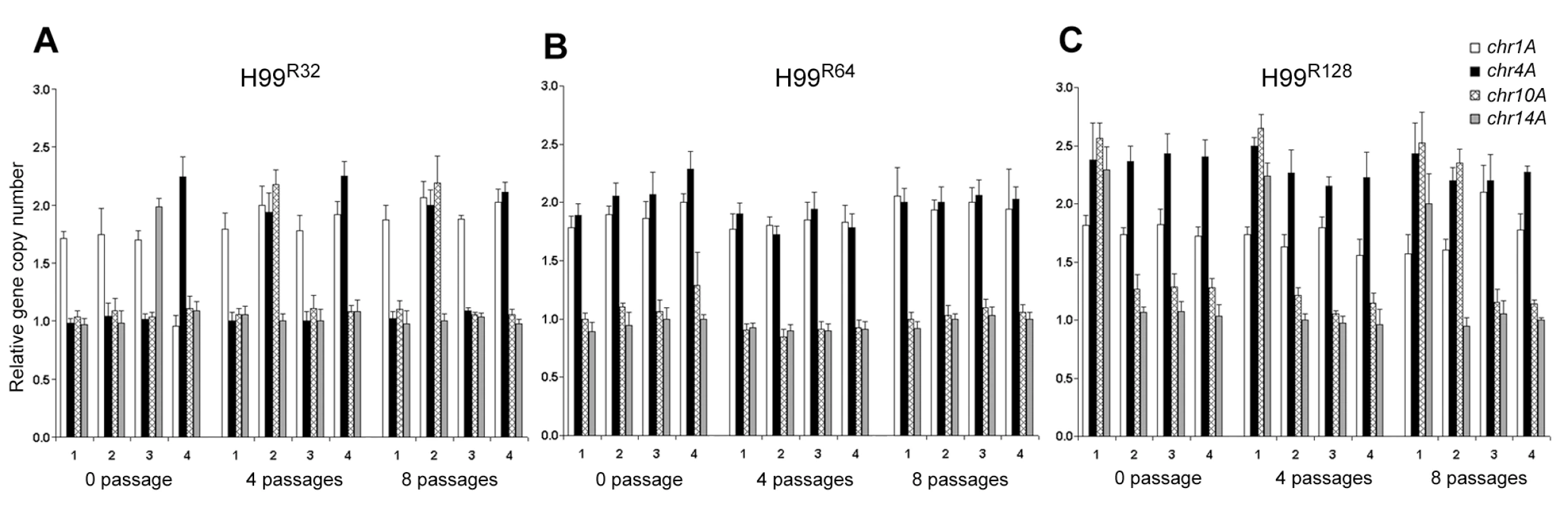 Gene duplication determined by colony qPCR.