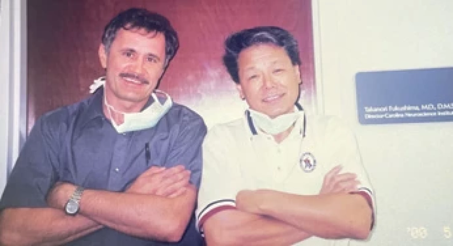 Doc. Miroslav Vaverka a Dr. Takanori Fukushima.