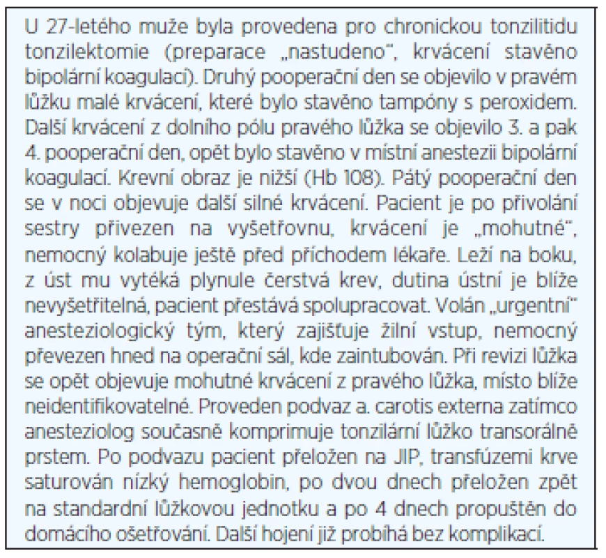 Kazuistika I.