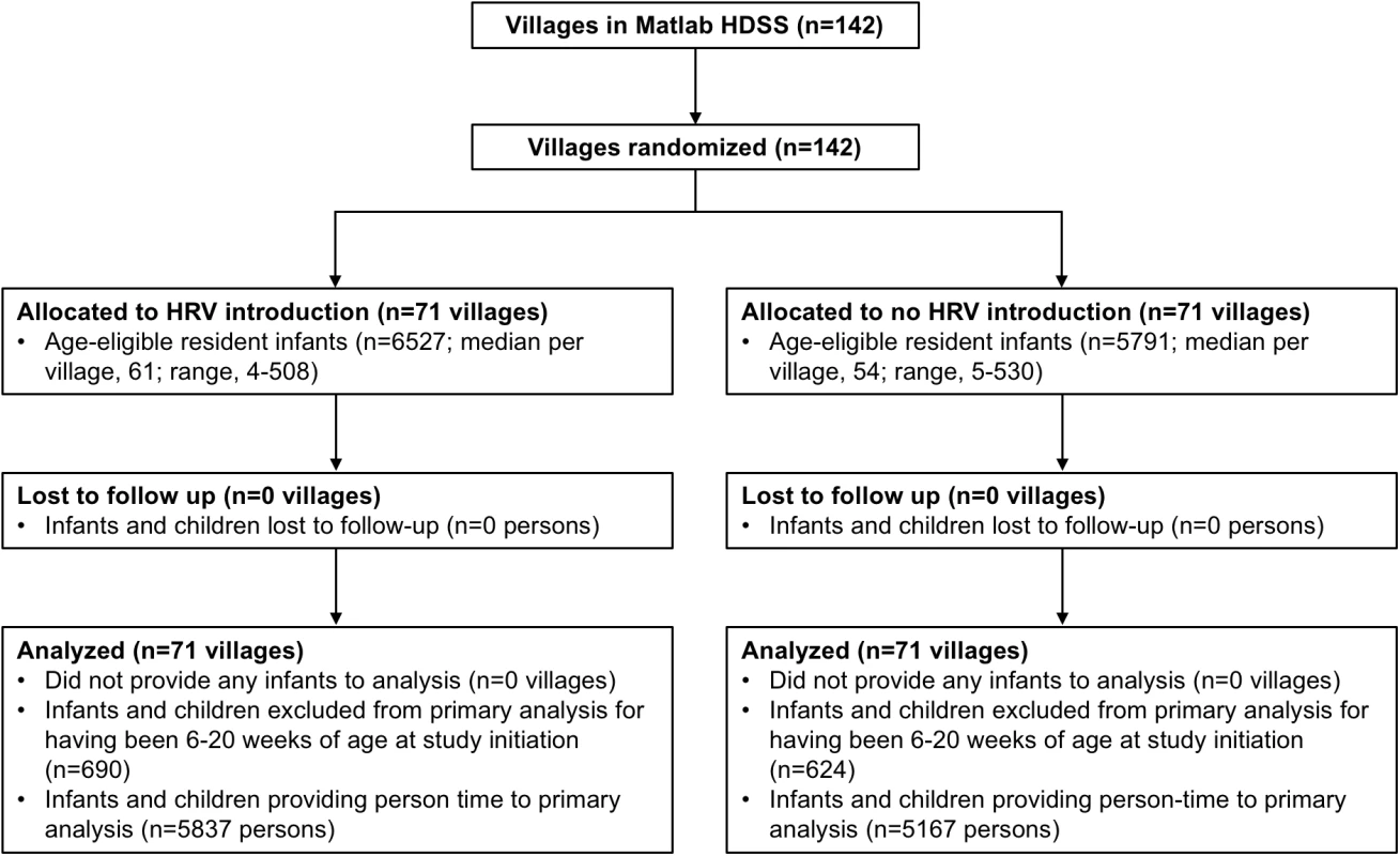Study profile for the primary objective of overall effectiveness.