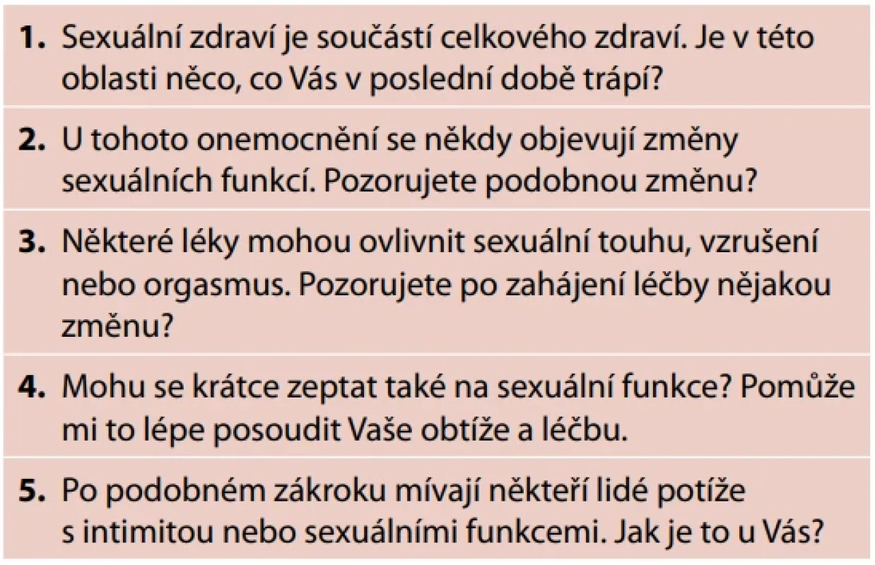 Pět vět, kterými lze téma sexuality otevřít