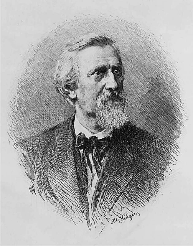 Antonín Heinrich Springer, pomáhal zakládat Akademický čtenářský spolek, později profesor historie na několika evropských univerzitách