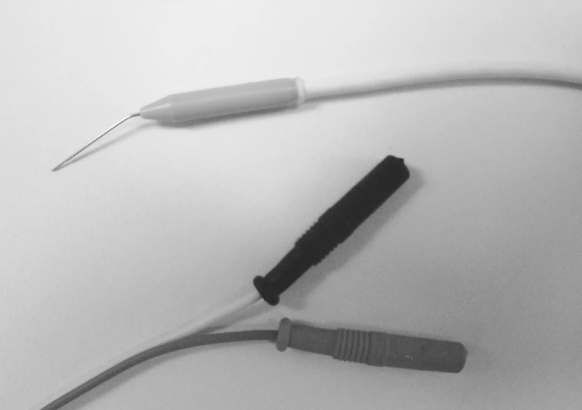 Bipolární elektroda
Fig. 5. Bipolar electrode