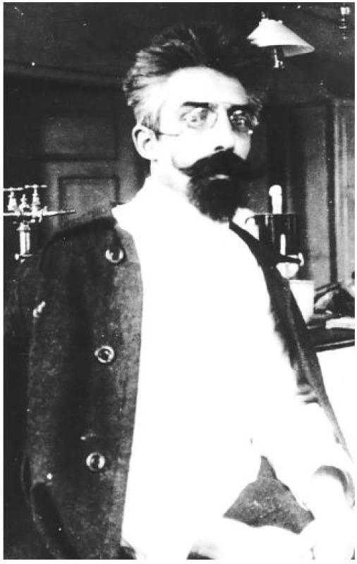 Soukromý docent MUDr. José Verocay na pracovišti (z rodinného archivu Dr. Marie Cristiny Verocayové)