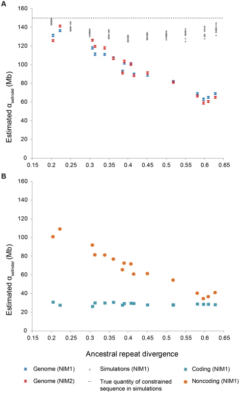 Evolutionary turnover of constrained sequence.
