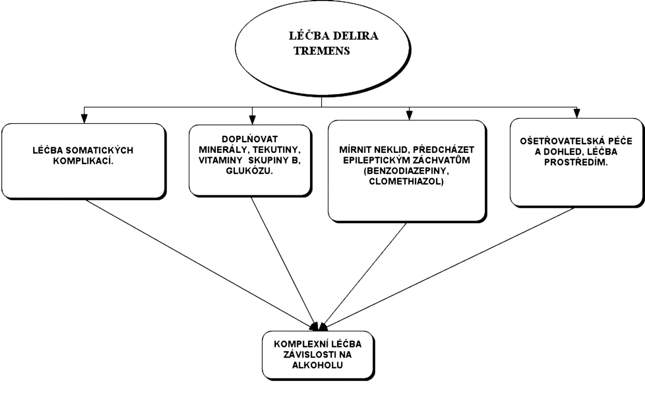 Léčba deliria tremens