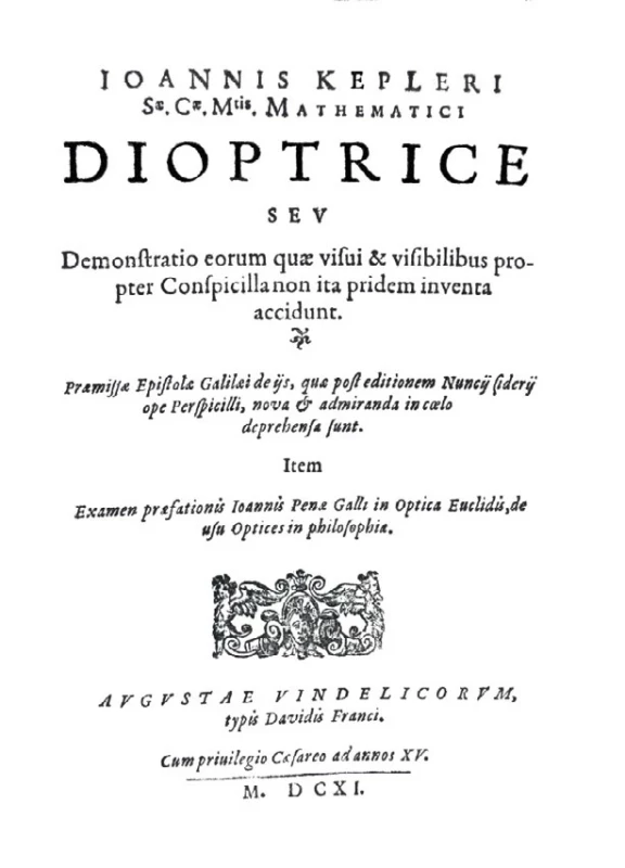 Dioptrice Johannese Keplera