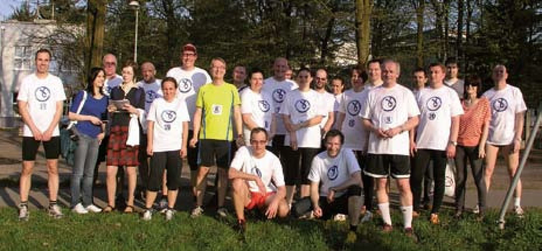 Účastníci Běhu proti kolorektálnímu karcinomu.
Fig. 2. Run against the colorectal cancer participants.