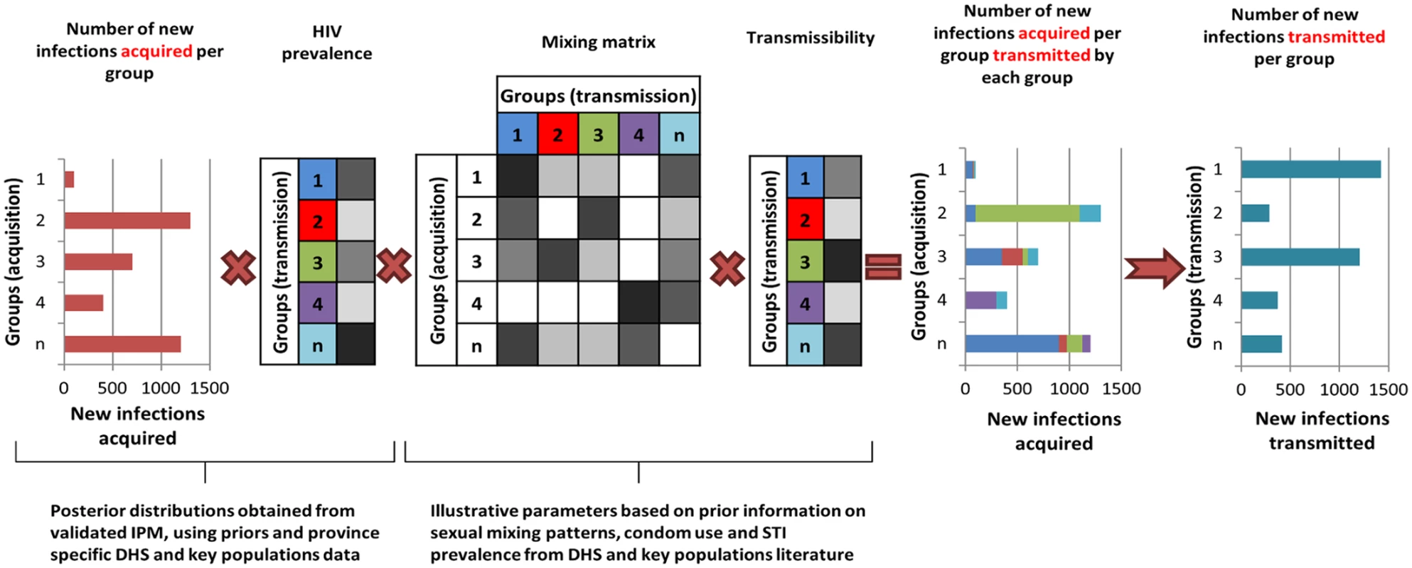 The transmission model based on the Incidence Patterns Model.